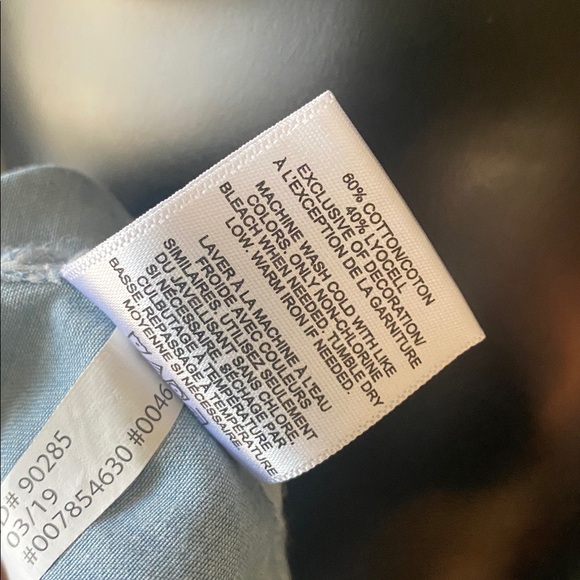 Express Light Blue Denim Dress - Picture 13 of 13